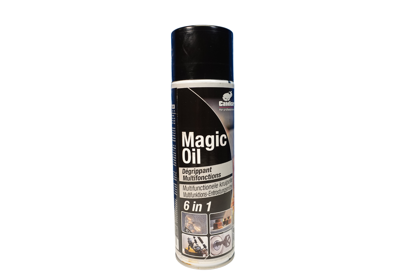 Magic Oil Aérosol 500 ml dégrippant 6en1
